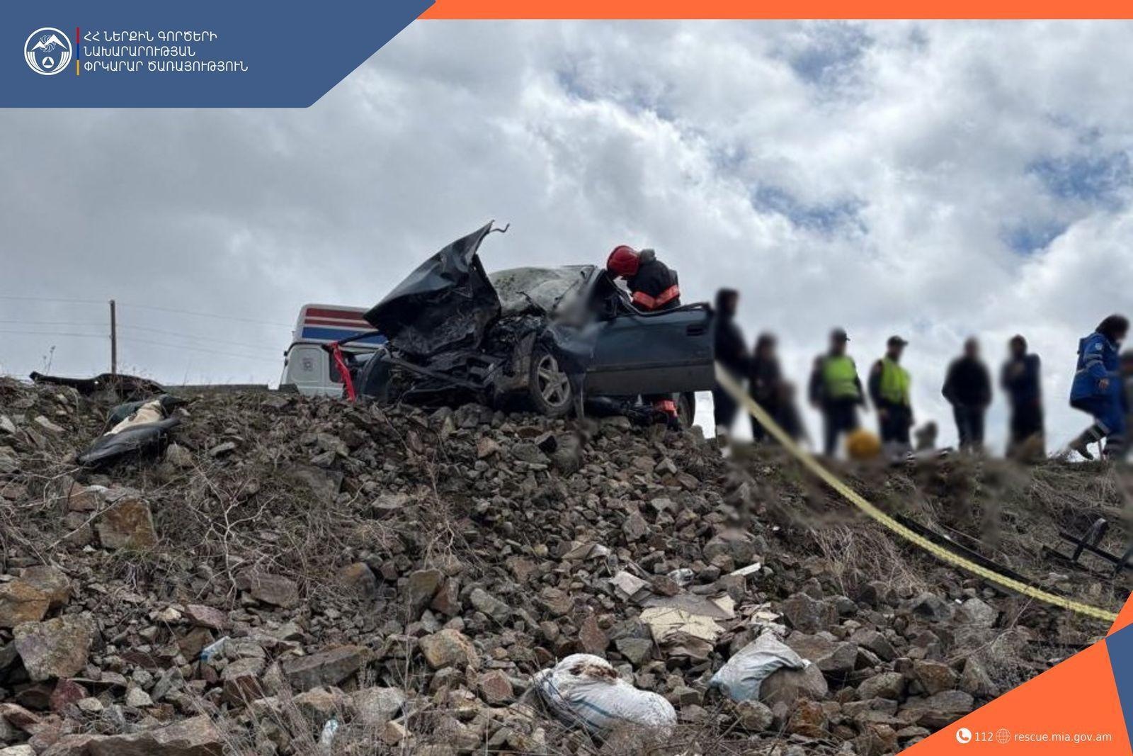 Car Crash Kills Six in Armenia's Shirak Province