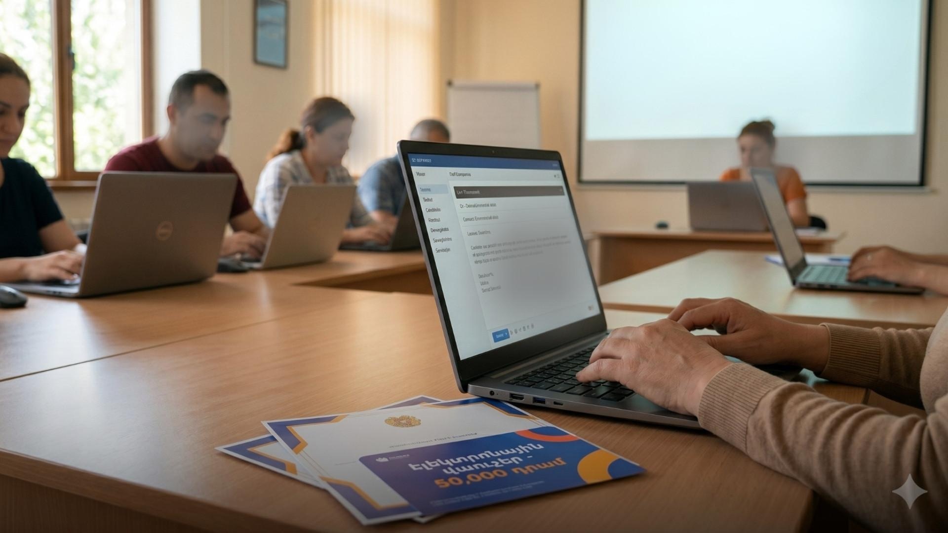 Armenia to Spend $1.3 Million to Raise Computer Literacy for Unemployed